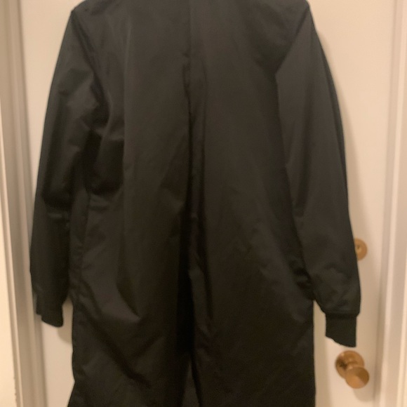 Long Levi Strauss coat with leopard lining! - Picture 3 of 5